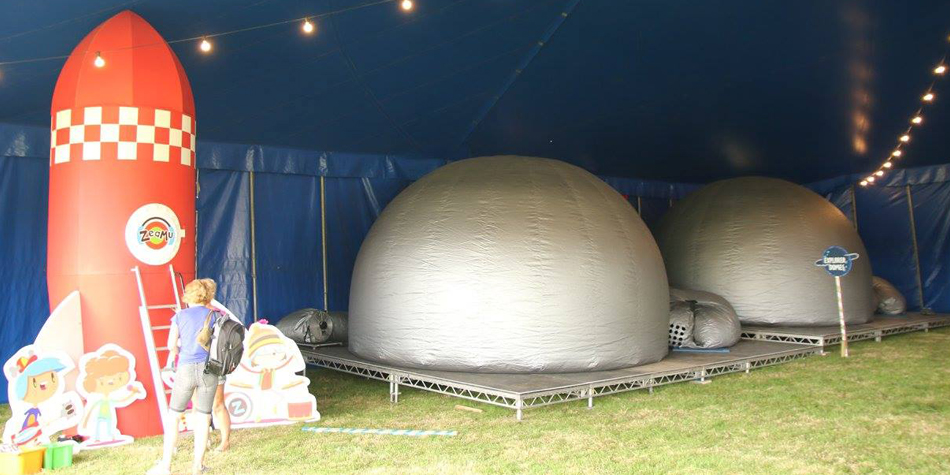 Domes at Camp Bestival 2016